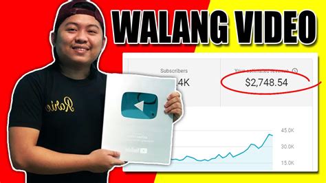 paano kumita sa youtube ng walang video|KUMITA NG $2,600/MONTH SA YOUTUBE KAHIT WALANG .